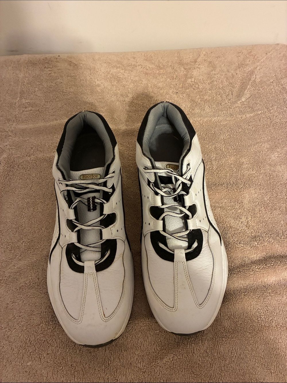 FootJoy Men's size 13M‎ White and Black Athletic Sneakers 56732